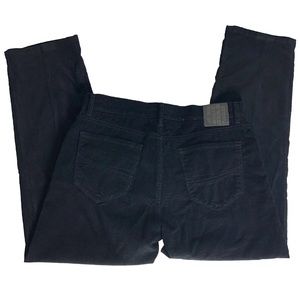 Brax Black Corduroy Pants Women's 34/34